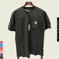 C4rh4rtt K87 306 Black Peat Pocket Tee Shirt Short