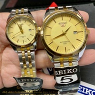 Seiko 5  couple watch Automatic movement Watch 2pcs