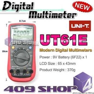 1 x UNI-T UT-61E 數字萬用表