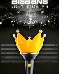 有現貨 全新未開封 Bigbang 第4代 皇冠手燈 Official light stick