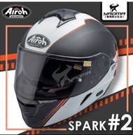 Airoh spark 義大利進口帽 9成新 L(不含耳機，還有鏡片是原廠透明的哦）