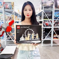 LEGO| 21034 ชุดตัวต่อสถาปัตยกรรม Skyline กรุงลอนดอน ของเล่นตัวต่อสำหรับผู้ใหญ่