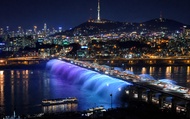 Seoul Han River Night Cruise with 63 Building & Gwangjang Market