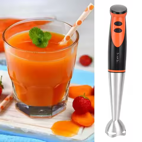 Electric Handheld Blender Food Mixer Eggbeater Food Processor Kitchen Appliance EU Plug