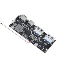 1/5PCS QC4.0 QC3.0 LED Dual USB 5V 4.5A 22.5W Micro/Type-C USB Mobile Power Bank 18650 Charging Modu