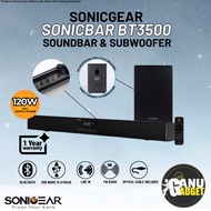 SonicGear Sonicbar BT3500 Soundbar and Subwoofer | 1 Year Warranty