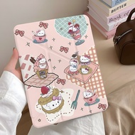 Ice Cream kt Apple ipad pro37cm air6 Protective Case MINI7 Tablet Case 10/9/8 Generation A16 Protect