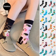 Long Socks Women Cute Socks Funny Socks Mismatched