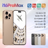 Global Version I16 Pro Max 5G Smartphone 6.8-inch dual SIM card Android Smartphone