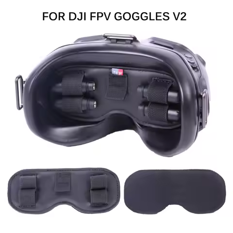 Protective Cover for DJI FPV Goggles V2 Dustproof Sunshade Pad Antenna microSD Card Storage Holder f