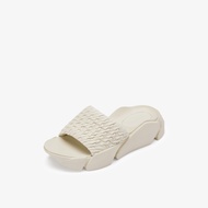 73Hours Womens Sporty Thick-Heeled Round-Toe Slippers Casual Comfortable Sheepskin Lined Flat Bottom