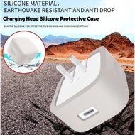 Washable Soft Silicone Case For Apple charger 40W Charging Head Anti-Drop Cover for Apple 40W USB-C 