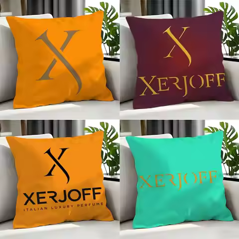 Brand Xerjoff Cushion Cover Cushion Cover Set 4Pcs 50x50 45x45 40x40 Pillowcase Decorative Sofa Home
