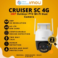 Outdoor CCTV Camera Sim Card IMOU Cruiser SC 4G 3MP IPC-K7FP-3H0WE PT Outdoor CCTV Camera Full color