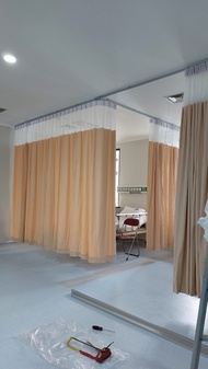 Gorden /Tirai Rumah Sakit Bahan Plastik PVC Tinggi 250cm Siap Pakai