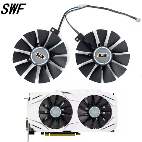 New 87MM PLD09210S12HH GTX1060 GTX1070 FDC10U12S9-C Cooling Fan For ASUS GTX 1060 1070 RX 480 Graphi