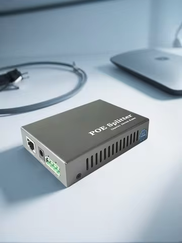 Gigabit BT POE Splitter 48V to 12V/24V High-Power 72W Power Supply Module Isolated IEEE802.3BT
