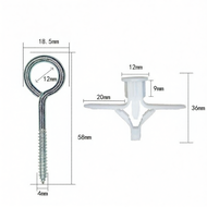 JIFUPAIDANG | Gypsum Board Fixing Hook Gypsum Board Specialized