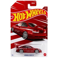 2022 Hot Wheels Honda Civic Ef Eg Si Honda Civic Type R Model Car Honda Series 1:64 Diecast Car Toy 