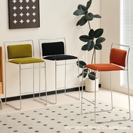 Chair Legs Antique Simple Designer Island Backrest French Medium High Table Dining Chair Stool Bar R