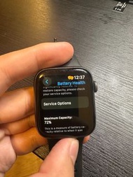 Apple Watch series 5 44mm GPS 72% battery
