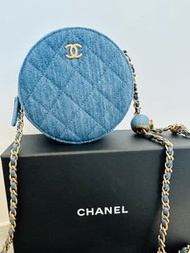 Chanel 牛仔金球袋 Chanel 袋 情人節禮物