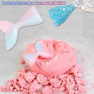 [Initiationdawn] Mini Gemstone Dig Kit Shell Mermaid Tail Archaeology Excavation Toys Gem Digging Ki