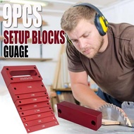 NEEDWAY Setup Blocks, Metric Setup Calibration Height Gauge Blocks, Rulers Precision Measuring Size 