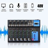 DJ Mixer Console MP3 player USB Connection Bluetooth 4/7 Channel