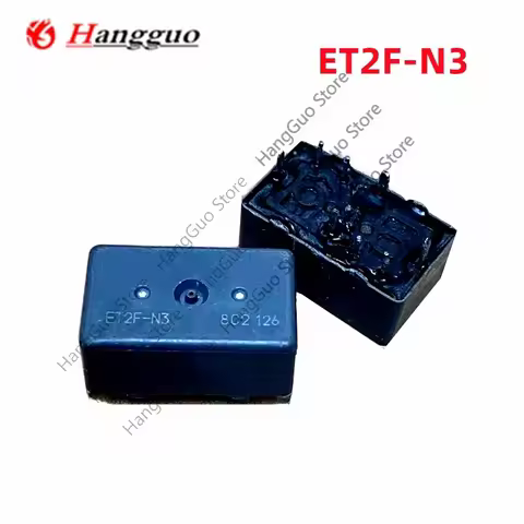 2PCS/LOT ET2F-N3 8-pin Auto car Relay ET2-N16 For Passat b5 Comfort Computer Board relay