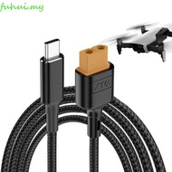 FUHUI XT60 To Type-C Fast Charging Cable, Adapter Wire 100W XT60 To Type-C Adapter Cable, 20V 5A SC1