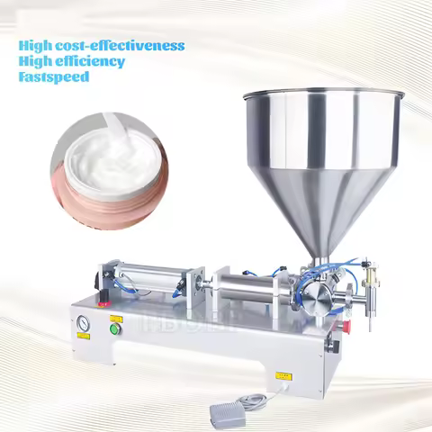 PBOBP Automatic Liquid Weighing Quantitative Sesame Paste Packaging Machine Smart Honey Sesame Paste