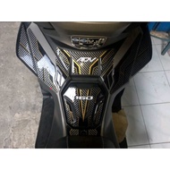 Daccpad DEKPED TICK PROTECTOR embossed STICKERS HONDA NEW ADV 160 ELASTIC RESIN STICKERS TANKPAD TEN