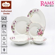 Vantage 16 Pcs Fine Porcelain Gold Amelia Rose Dinner Set / Dinnerware Set / Dining Set / Set Pingga