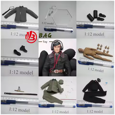 6 inch 1/12 Action Figures MEZCO SHF DID XD80027 Tank officer new Spare parts