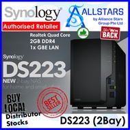 (ALLSTARS : We are Back / Storage NAS PROMO) Synology DS223 2 Bay Diskstation NAS (Diskless)
