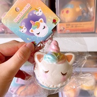 Rare unicorn macaron squishy licensed by Puni Maru x squishycaryna BNIP