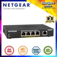 NETGEAR 5 PORT POE GIGABIT UNMANAGED DESKTOP SWITCH (GS305P)