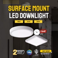 <SIRIM> 18W 24W 30W LED SURFACE DOWNLIGHT ROUND/SQUARE SURFACE MOUNTED CEILING LED DOWNLIGHT