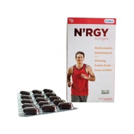 N'rgy Multivitamin& Multimineral with Ginseng, Amino Acids & Soya Lecithin (30softgel)