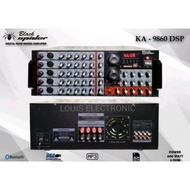 Amplifier Black Spider Ka 9860 Dsp Ampli Black Spider Ka9860 Bluetooth