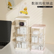 Beauty Egg Storage Box Rotating Anti-dust Multi-Layer Desktop Powder Puff Cosmetics Transparent Shel