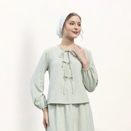 GRAPHIS Sweet Coquette Checkered Blouse
