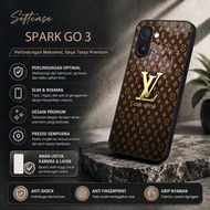 Softcase Glass Glitter For Tekno Spark Go 3 - Casing hp Tekno Spark Go 3 - Protective Case hp Tekno 