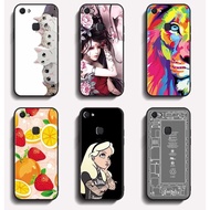 Softcase VIVO 1718 V7 Anticrack Casing High Quality TPU cover Full Protection Silicon Black Rubber Case