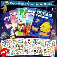 Children Sticker Book For Kids Birthday Party Goodie Bag Christmas Present Xmas Gift
