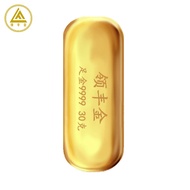 领丰金（LING FENG GOLD）AU9999黄金30g足金投资金条 30g