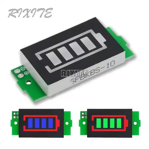 1S-8S 3.7V Lithium Battery Capacity Indicator Module 4.2V Display Electric Vehicle Battery Power Tes