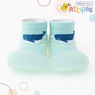 Attipas Functional Baby Shoes Prewalker Shoes -  Whale Blue