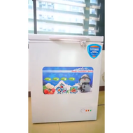 【ส่งฟรี】Freezer Thaipro ตู้แช่แข็งฝาทึบ รุ่น ME-158L  5.5 คิว/158 ลิตร มีกระจกปิดกั้นความเย็น มีล้อขนาดใหญ่หมุนได้ เคลื่อนย้ายสะดวก ประกัน 1 ปี ผ่อนฟร สีขาว One